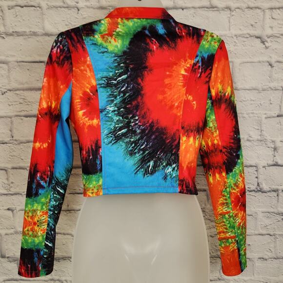 Carmin Jacket Womens Size Small Swirl Tie Dye NEW with Tags - Picture 2 of 11